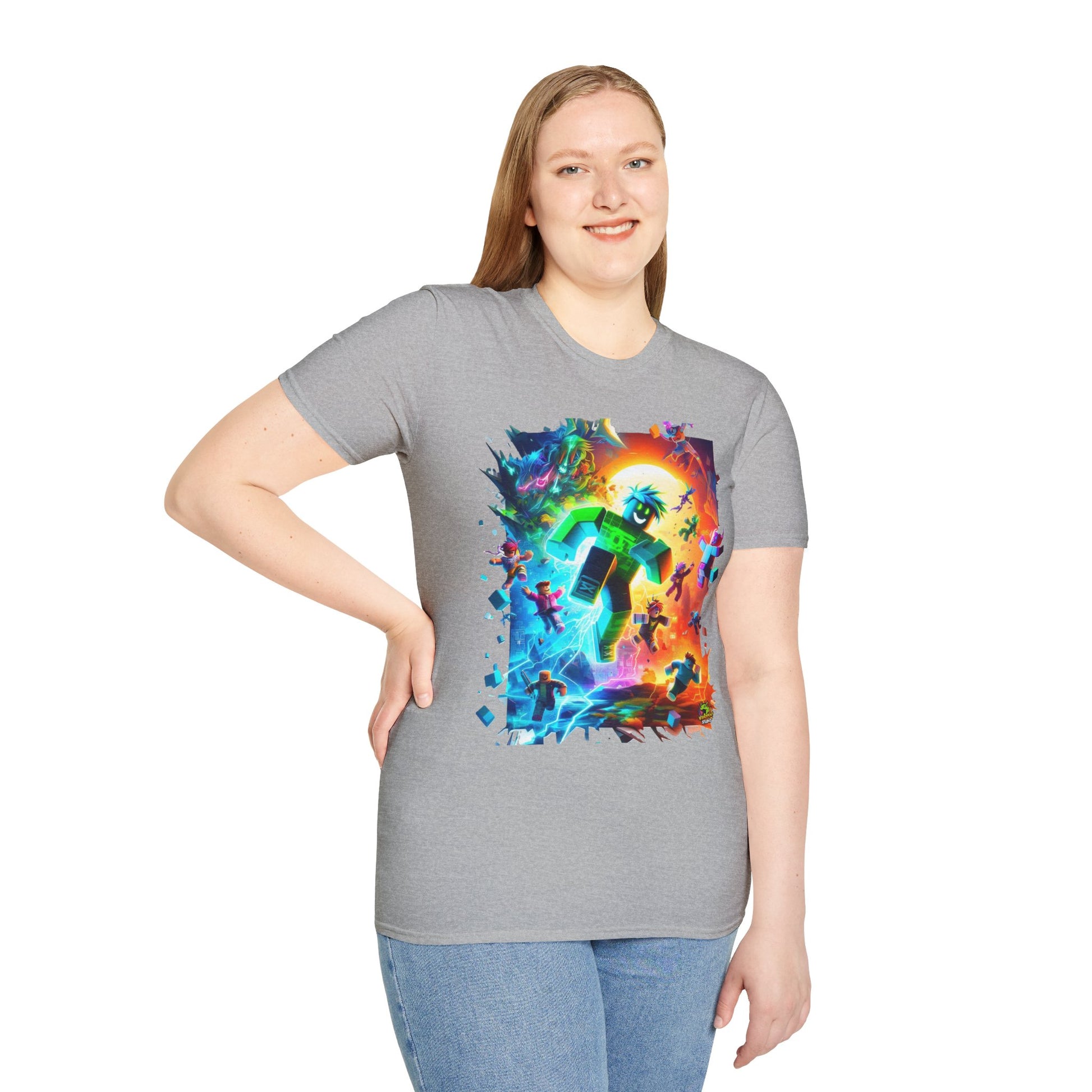 for - Roblox Kids T-Shirt | Trendy Roblox Avatar Graphic Tee | Roblox Clothing for Boys & Girls | Cool Roblox Gift - custom-made. perfect gift idea. Order yours now and stand out with this exclusive piece!