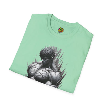 UFC T Shirt | Unleash Fierce Confidence | UFC Tee with Baki Anime Inspiration for Fitness Lovers