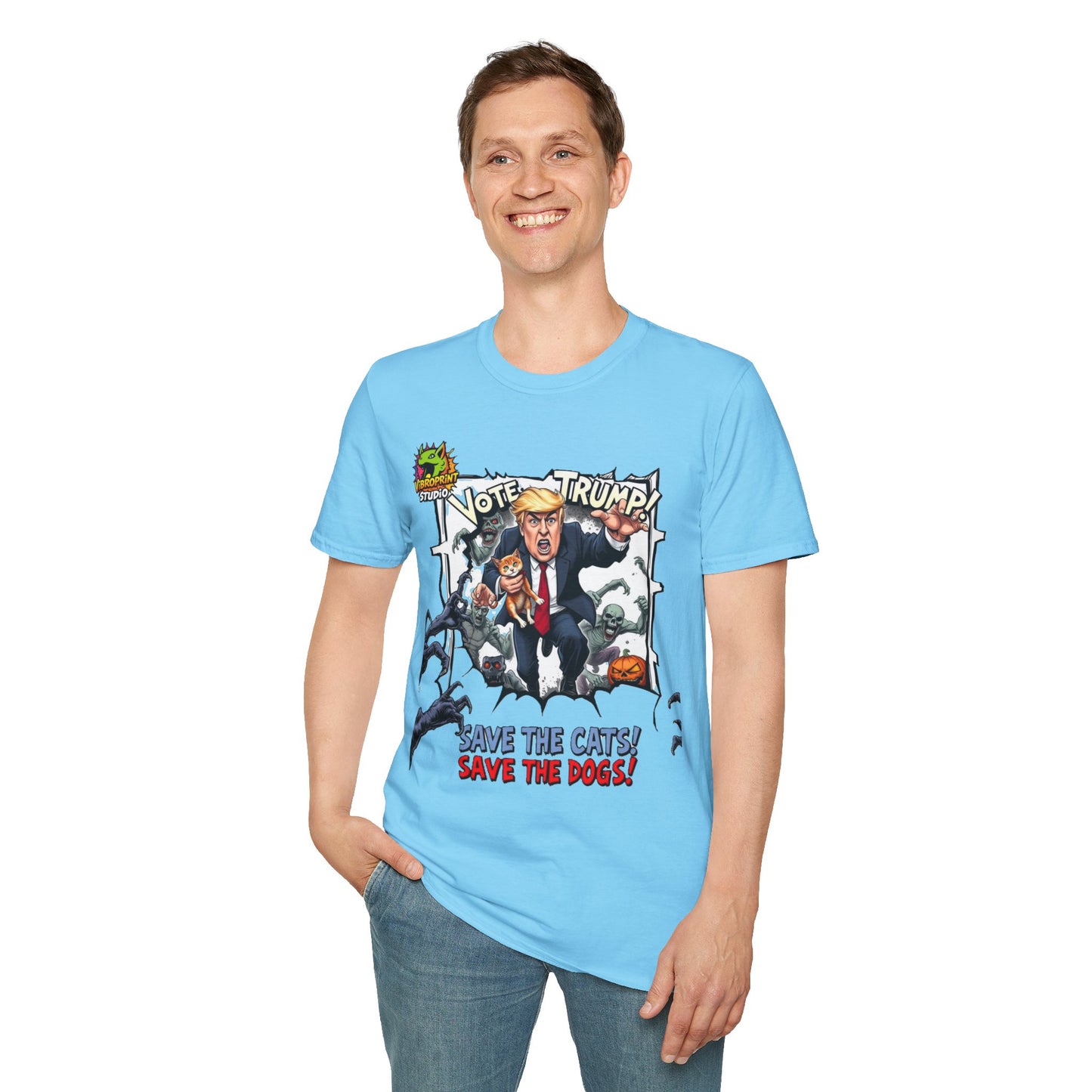 They're Eating the Dogs Tee | Funny Trump Graphic T-Shirt | Election Satire Shirt