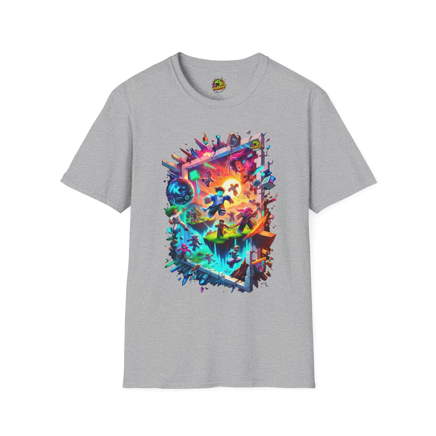 Girls - Unique Roblox Gamer T-Shirt for Boys & Girls | Roblox Graphic Tee | Roblox Inspired Shirt | Cool Gift for Roblox Players - premium material. limited stock. Order yours now and stand out with this exclusive piece!