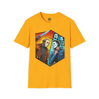 Shirt - Michael Myers Vintage Shirt | Jason & Michael Halloween Tee - premium material. perfect gift idea. Order yours now and stand out with this exclusive piece!