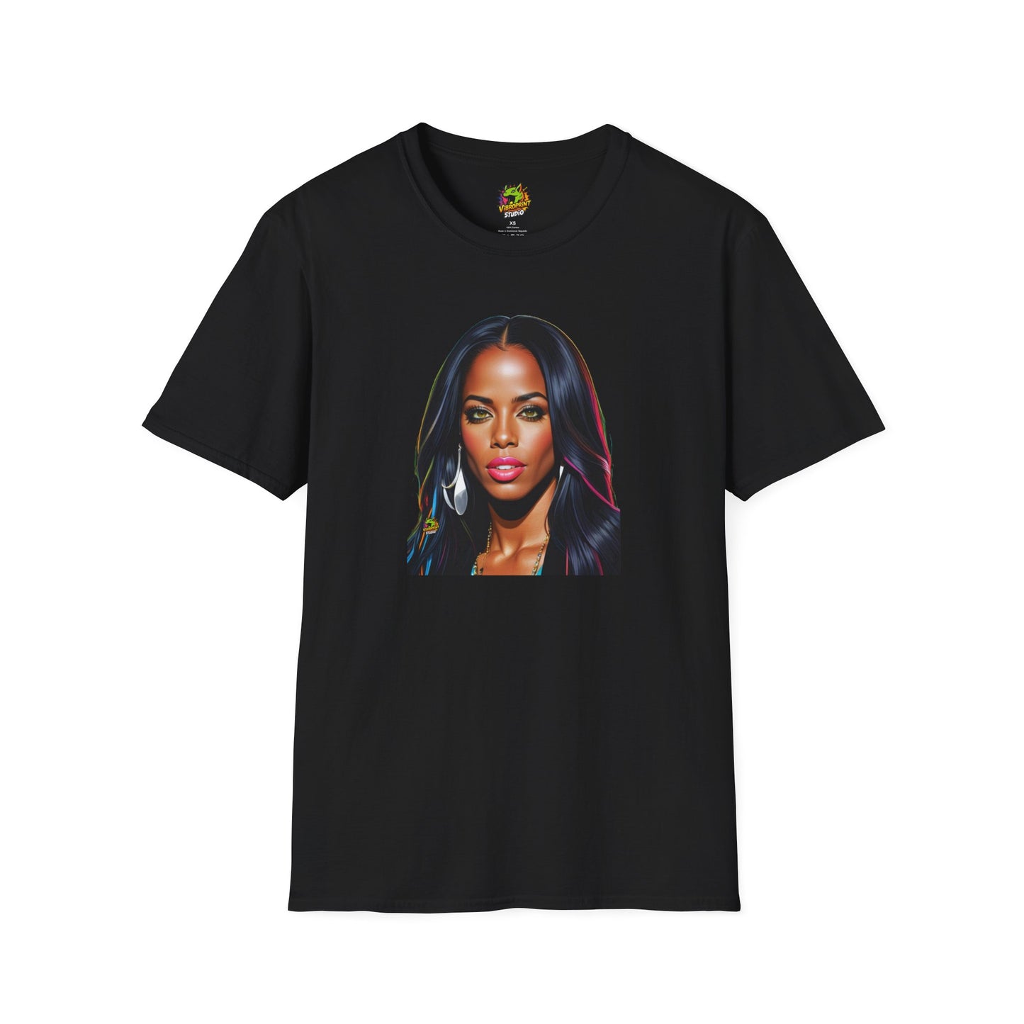 Aaliyah shirt | A Tribute to the Princess of R&B | Memorial Icon T-Shirt for Fans - High Quality Image