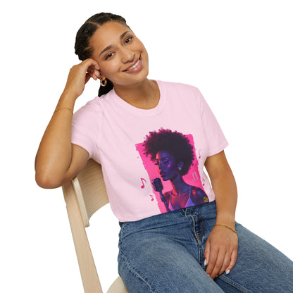 Whitney Houston Shirt - Elegant Performance - VibroPrint Studio