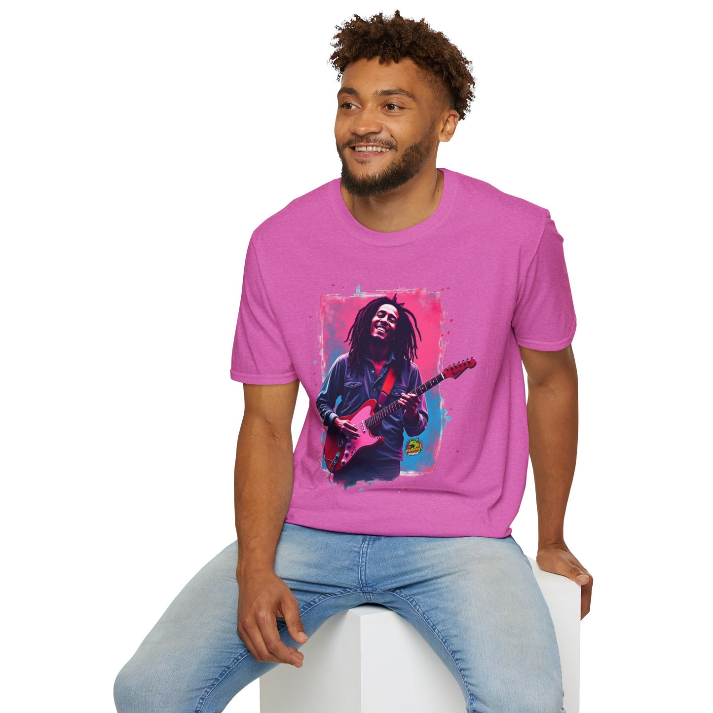 Bob Marley T-Shirt - One Love Harmony - VibroPrint Studio