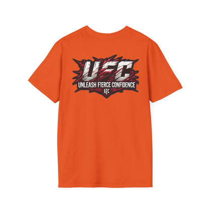 UFC T Shirt | Unleash Fierce Confidence | UFC Tee with Baki Anime Power for Fitness Enthusiasts