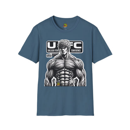 UFC T Shirt | Unleash Fierce Confidence | UFC Tee Inspired by Baki Anime T Shirt for Fitness Lovers