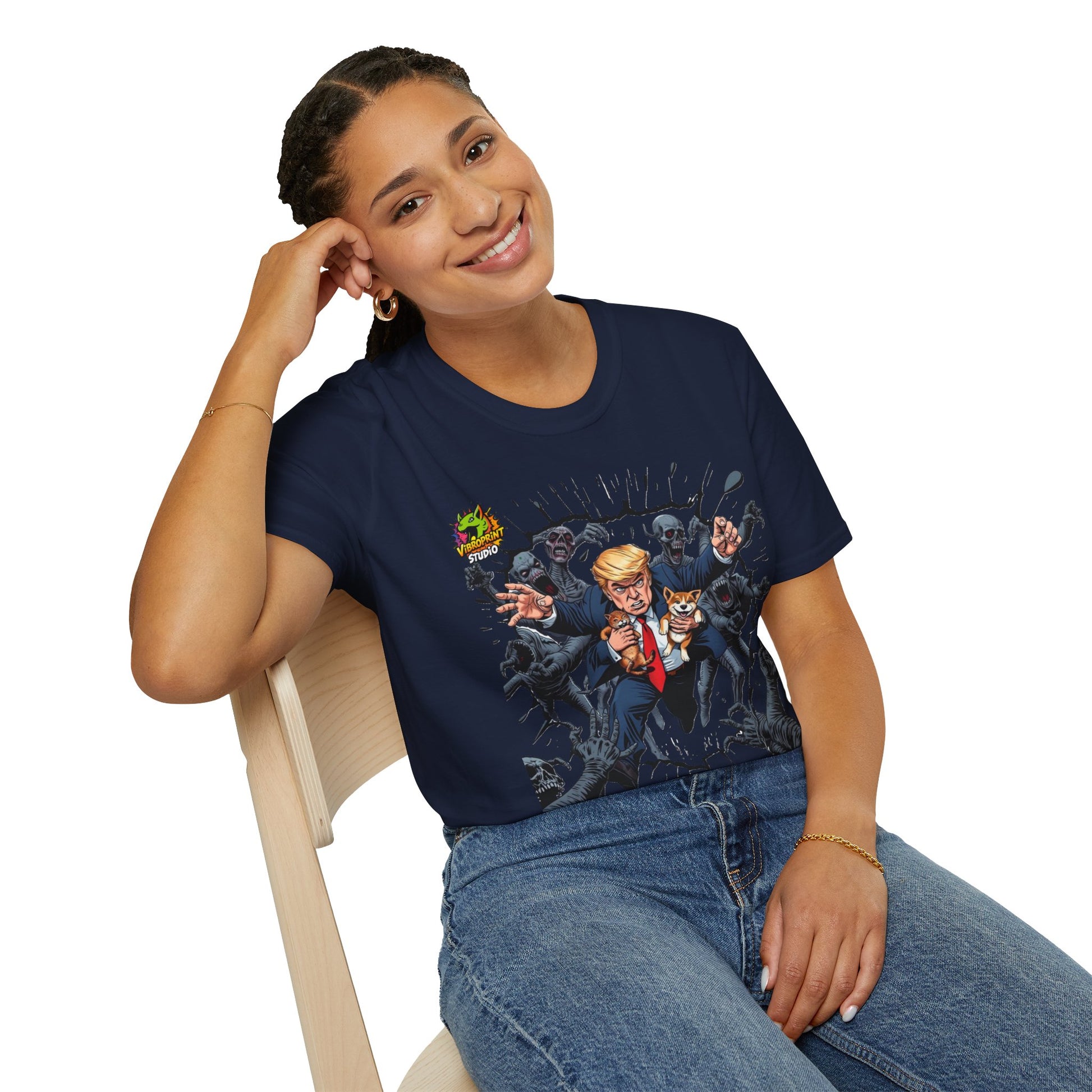 the - They're Eating the Dogs Shirt | Satirical Trump Election T-Shirt | Funny Political Humor Tee - custom-made. perfect gift idea. Order yours now and stand out with this exclusive piece!