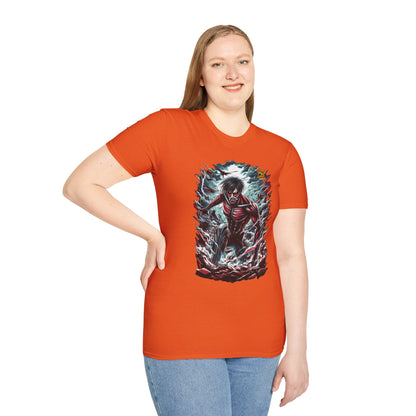 exclusive - Eren Yeager Titan’s Awakening Tee | Attack on Titan Shirt | Shingeki - custom-made. perfect gift idea. Order yours now and stand out with this exclusive piece!