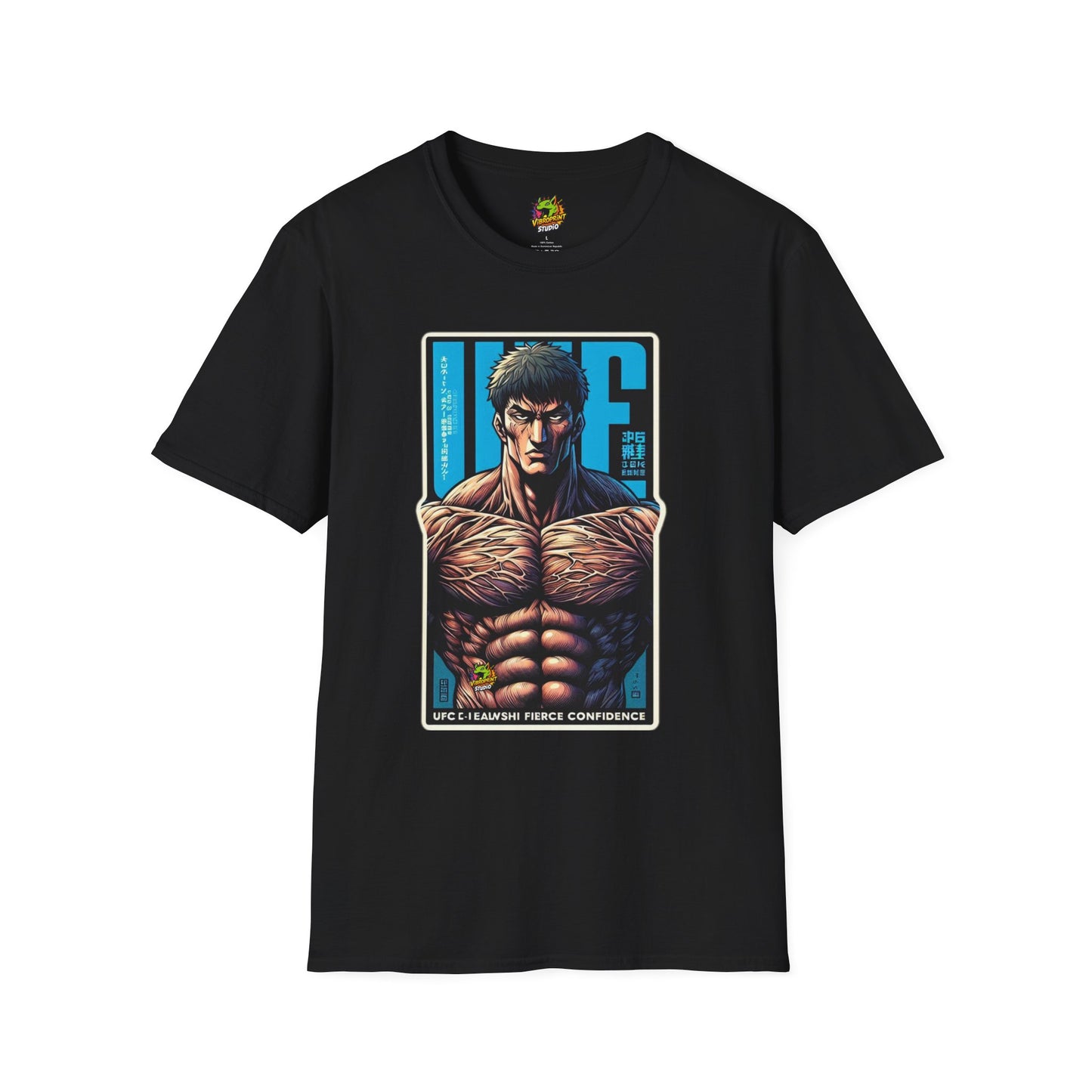 UFC T Shirt | Unleash Fierce Confidence | Motivational UFC Tee for Gym and Baki Anime Fans - High Quality Image