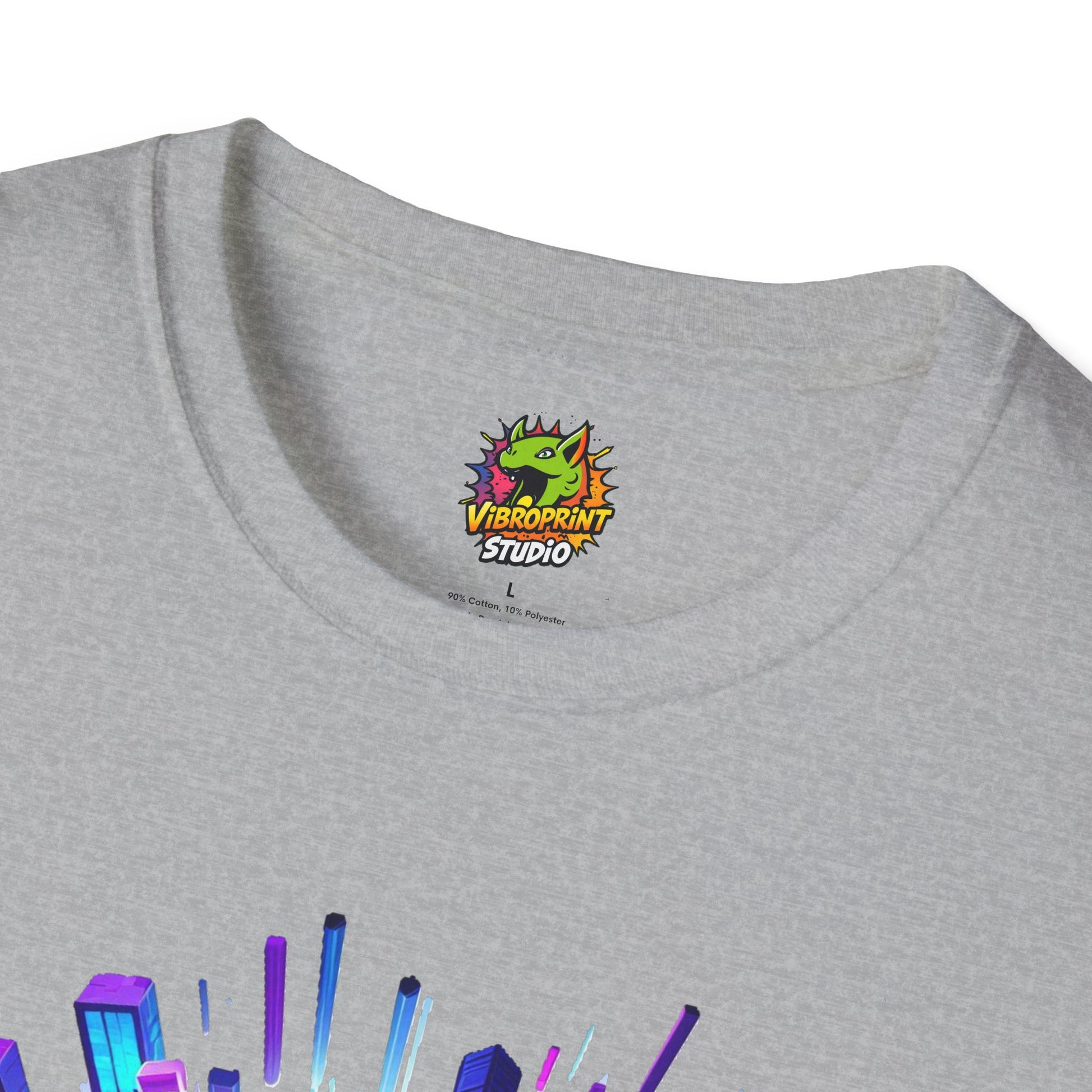 Skyline - Roblox T-Shirt - Block City Skyline - custom-made. perfect gift idea. Order yours now and stand out with this exclusive piece!