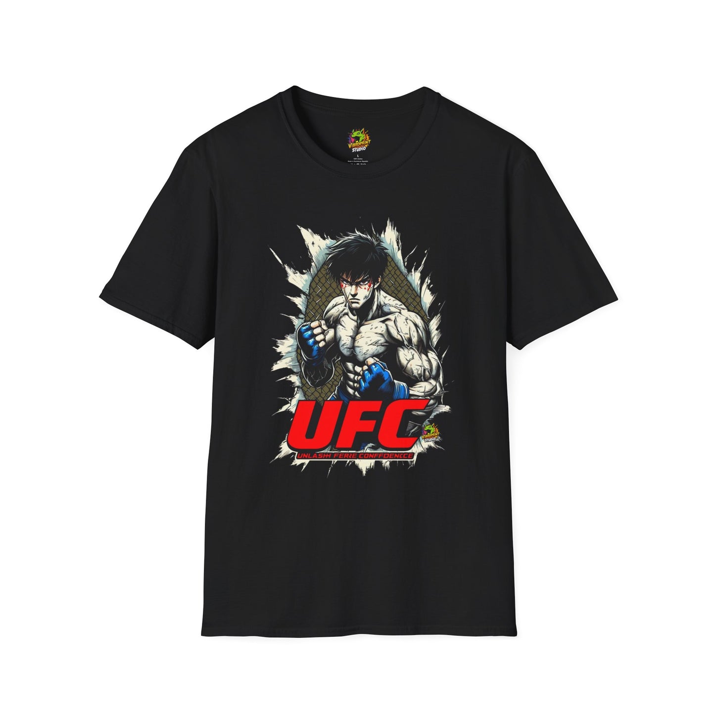 UFC T Shirt | Unleash Fierce Confidence | UFC Tee for Anime & Sport Lovers - High Quality Image