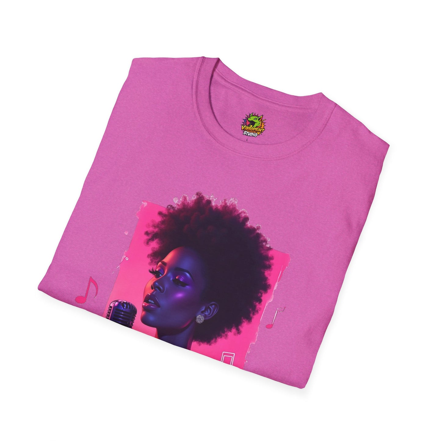 Whitney Houston Shirt - Elegant Performance - VibroPrint Studio