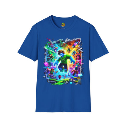 Trendy - Roblox Adventure T-Shirt for Kids | Roblox Clothing for Boys & Girls | Trendy Roblox Graphic Tee | Cool Roblox Merch - custom-made. perfect gift idea. Order yours now and stand out with this exclusive piece!