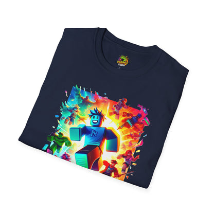 | - Unique Roblox Kids T-Shirt | Roblox Avatar Tee | Fun Roblox Graphic Shirt for Boys & Girls | Ideal Roblox Gift - custom-made. perfect gift idea. Order yours now and stand out with this exclusive piece!