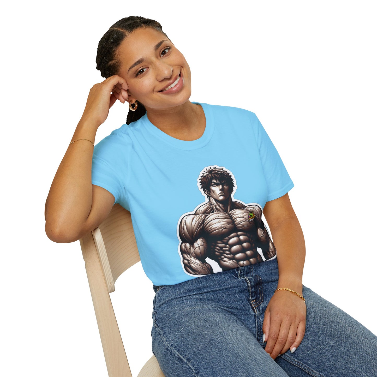 UFC T Shirt | Unleash Fierce Confidence | Motivational UFC Tee with Baki Anime Inspiration