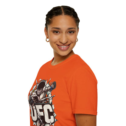 UFC T Shirt | Unleash Fierce Confidence | UFC Tee for Fitness Enthusiasts