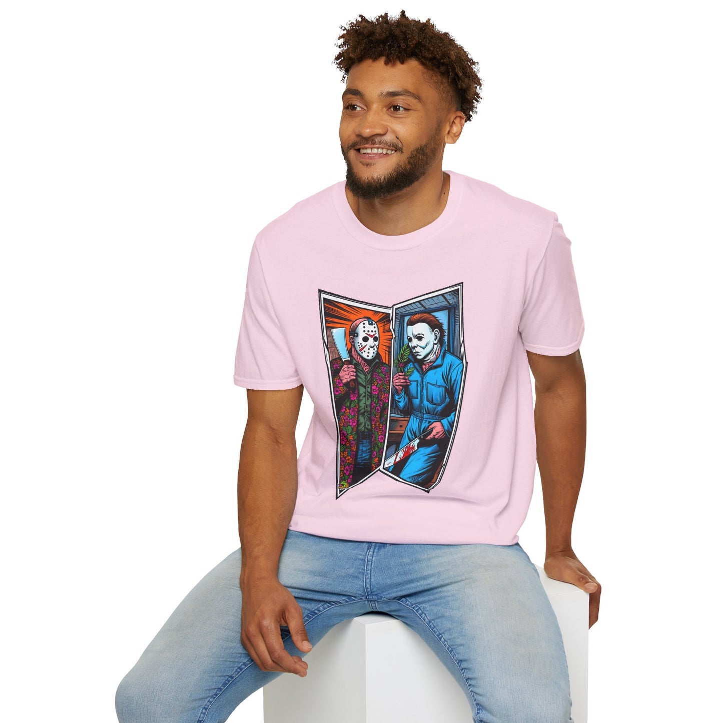 Jason Voorhees & Michael Myers Shirt | Funny Halloween Horror Tee