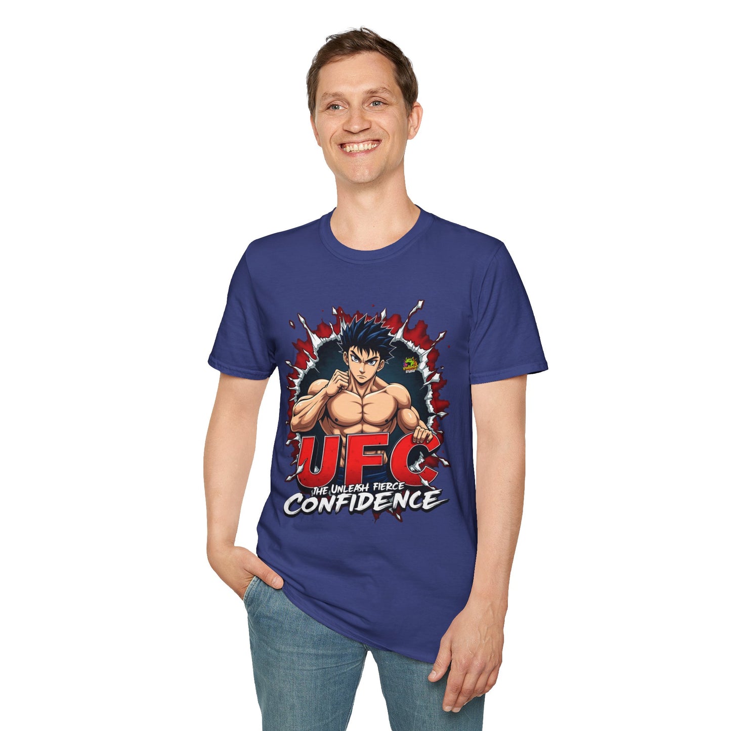 UFC T Shirt | Unleash Fierce Confidence | UFC Tee Inspired by Baki Anime for Fitness Enthusiasts