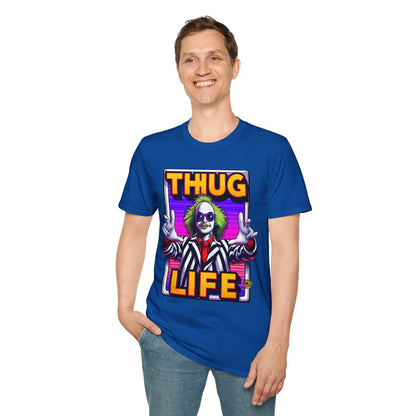 Graphic - Beetlejuice Shirt | Funny Thug Life Halloween Tee | Classic Beetlejuice Graphic T-Shirt - custom-made. limited stock. Order yours now and stand out with this exclusive piece!