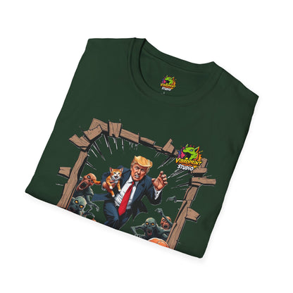 They're Eating the Dogs Tee | Satire Trump Election Shirt | Funny Political Cats and Dogs Graphic Tee