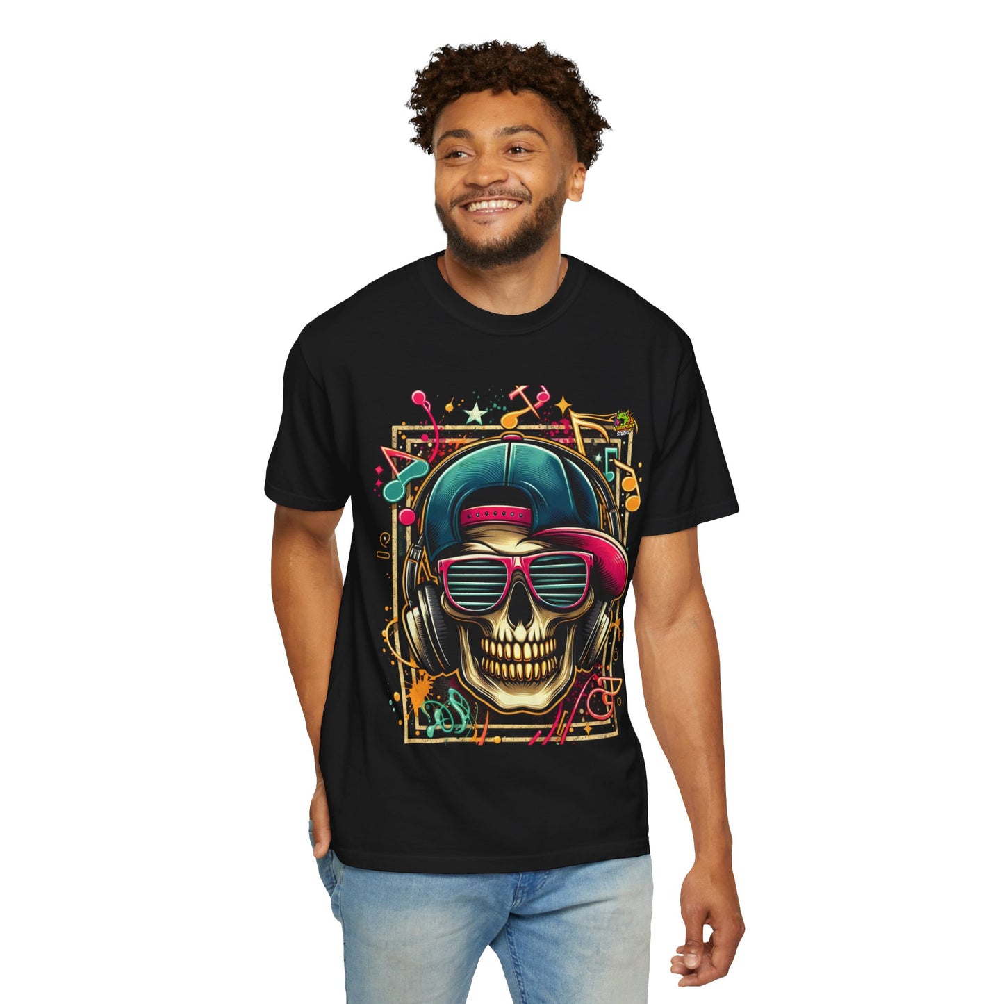 Art - Graffiti Explosion Rapper Merch | Dynamic Street Art Neon T-Shirt Design - custom-made. perfect gift idea. Order yours now and stand out with this exclusive piece!