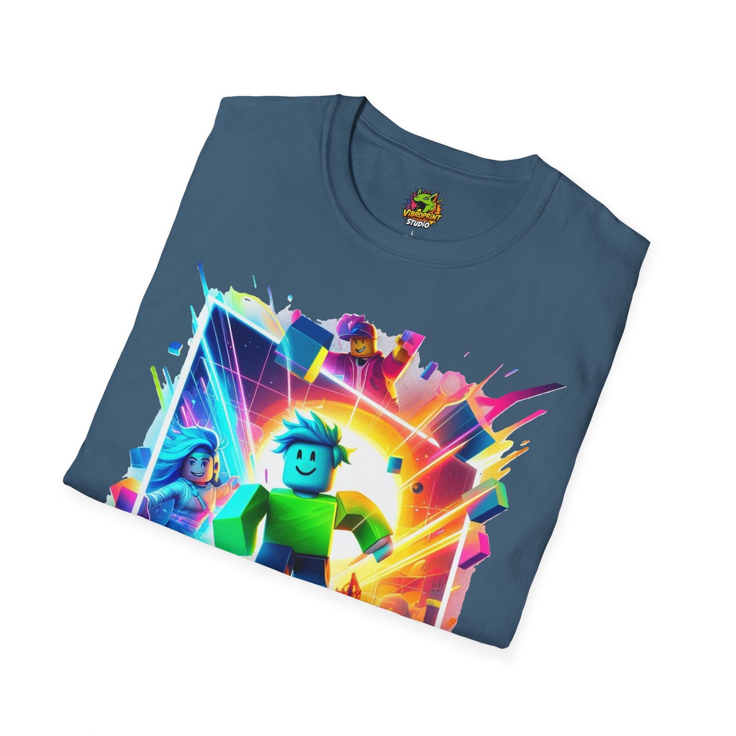 Roblox Avatar T-Shirt for Kids | Unique Roblox Graphic Tee | Roblox Gaming Merch | Cool Gift for Roblox Fans