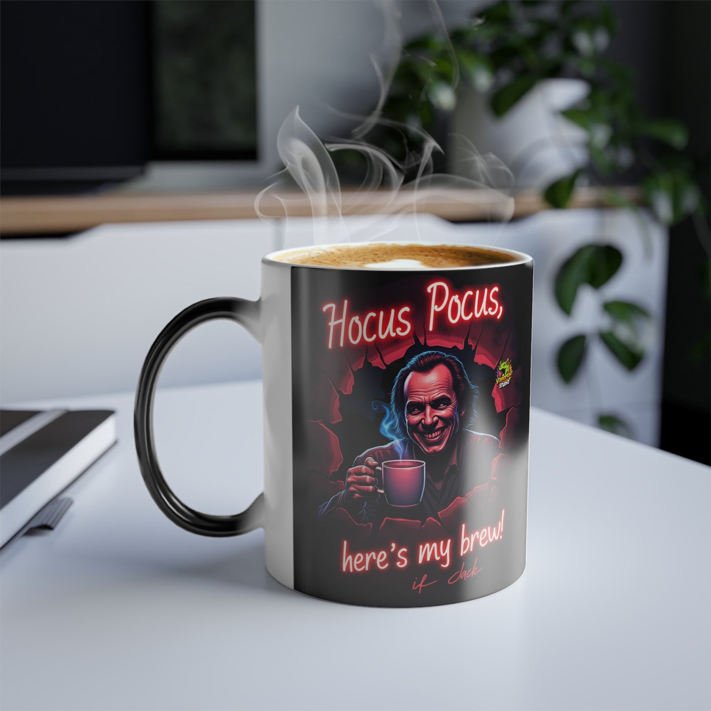 Mug - Hocus Pocus Mug | Color Changing Witchy Coffee Mug | Heat Sensitive - custom-made. perfect gift idea. Order yours now and stand out with this exclusive piece!