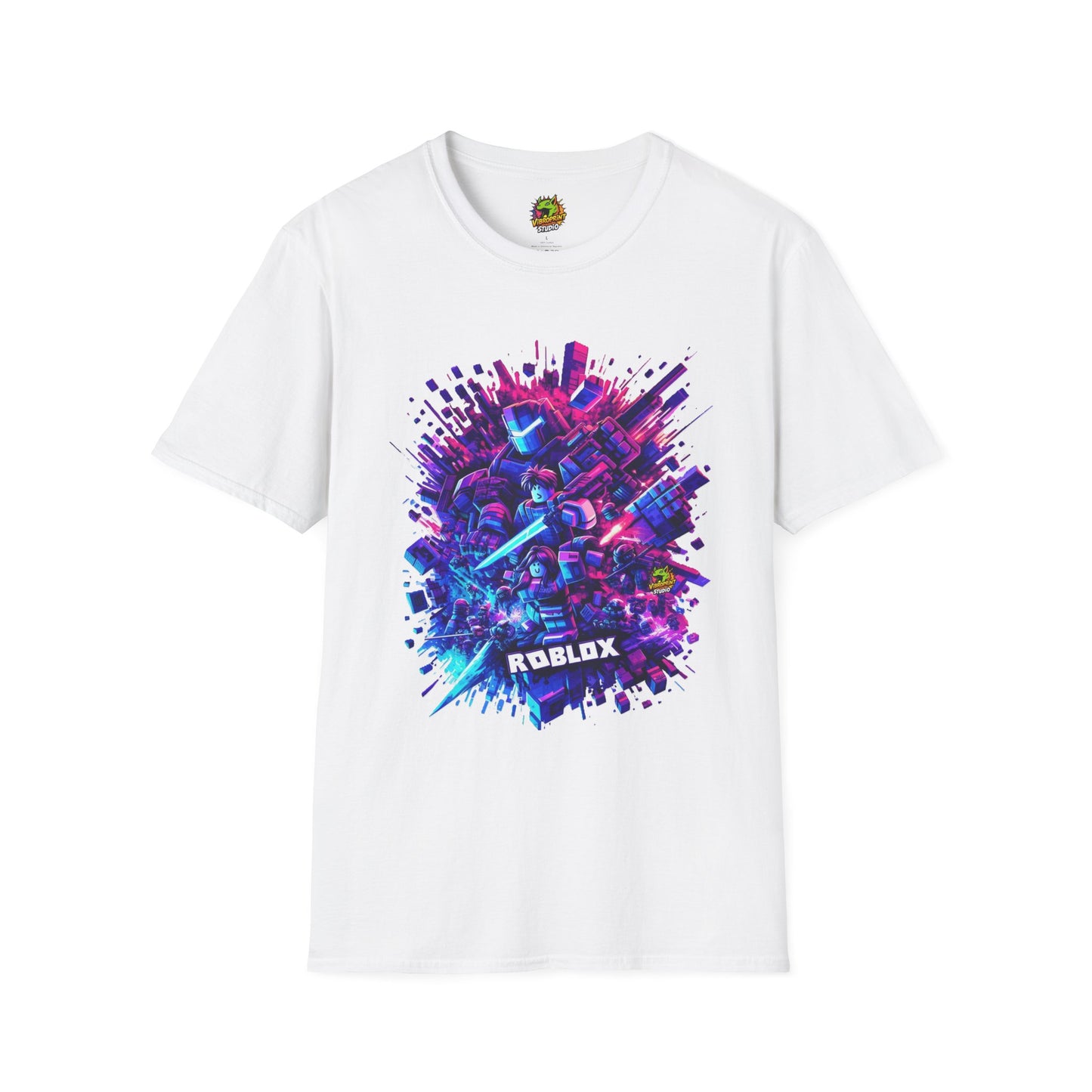 - - Roblox T-Shirt - Blocky Universe - premium material. limited stock. Order yours now and stand out with this exclusive piece!