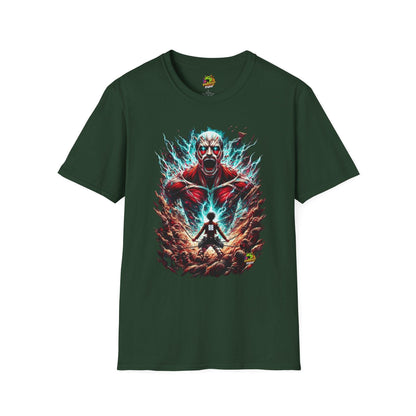 Attack - Eren Yeager Titan’s Reckoning Tee | Attack on Titan Shirt | Shingeki - premium material. limited stock. Order yours now and stand out with this exclusive piece!