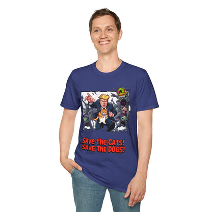 They're Eating the Dogs Shirt | Trump Election Humor Tee | Funny Political T-Shirt