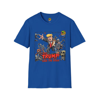 They're Eating the Dogs Shirt | Satirical Trump Election Graphic Tee | Political Meme T-Shirt - High Quality Image