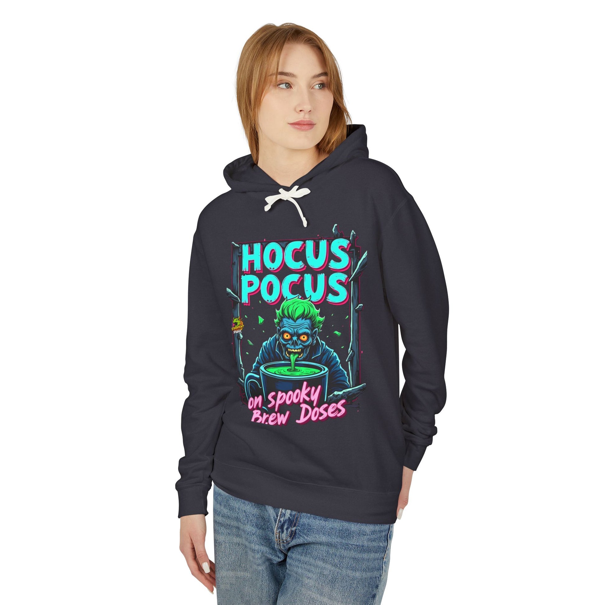 Hoodie - Fall Hoodie | Hocus Pocus Hoodie | Retro 80s Style | Spooky Halloween - premium material. limited stock. Order yours now and stand out with this exclusive piece!