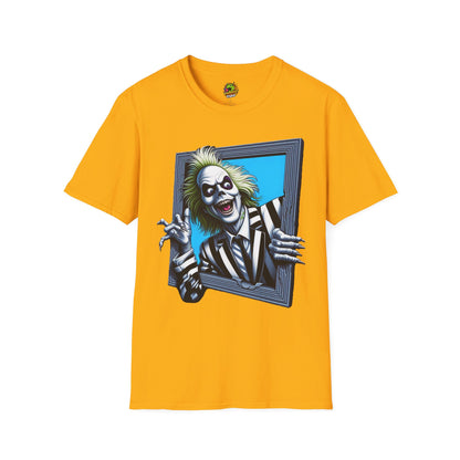 Merch - Beetlejuice Shirt | Halloween Costume Graphic Tee | Fun Beetlejuice T-Shirt for Adults & Kids | Iconic Movie Merch - custom-made. limited stock. Order yours now and stand out with this exclusive piece!