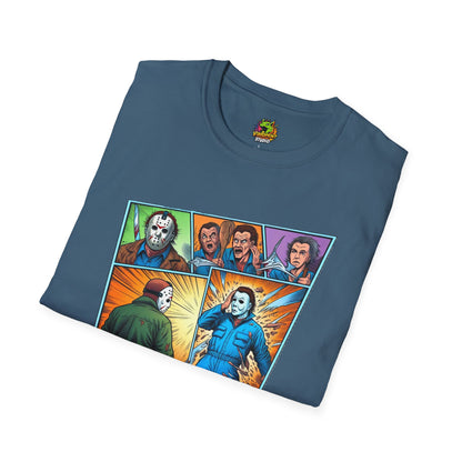 Michael Myers Vintage Shirt | Jason & Michael Funny Horror Tee