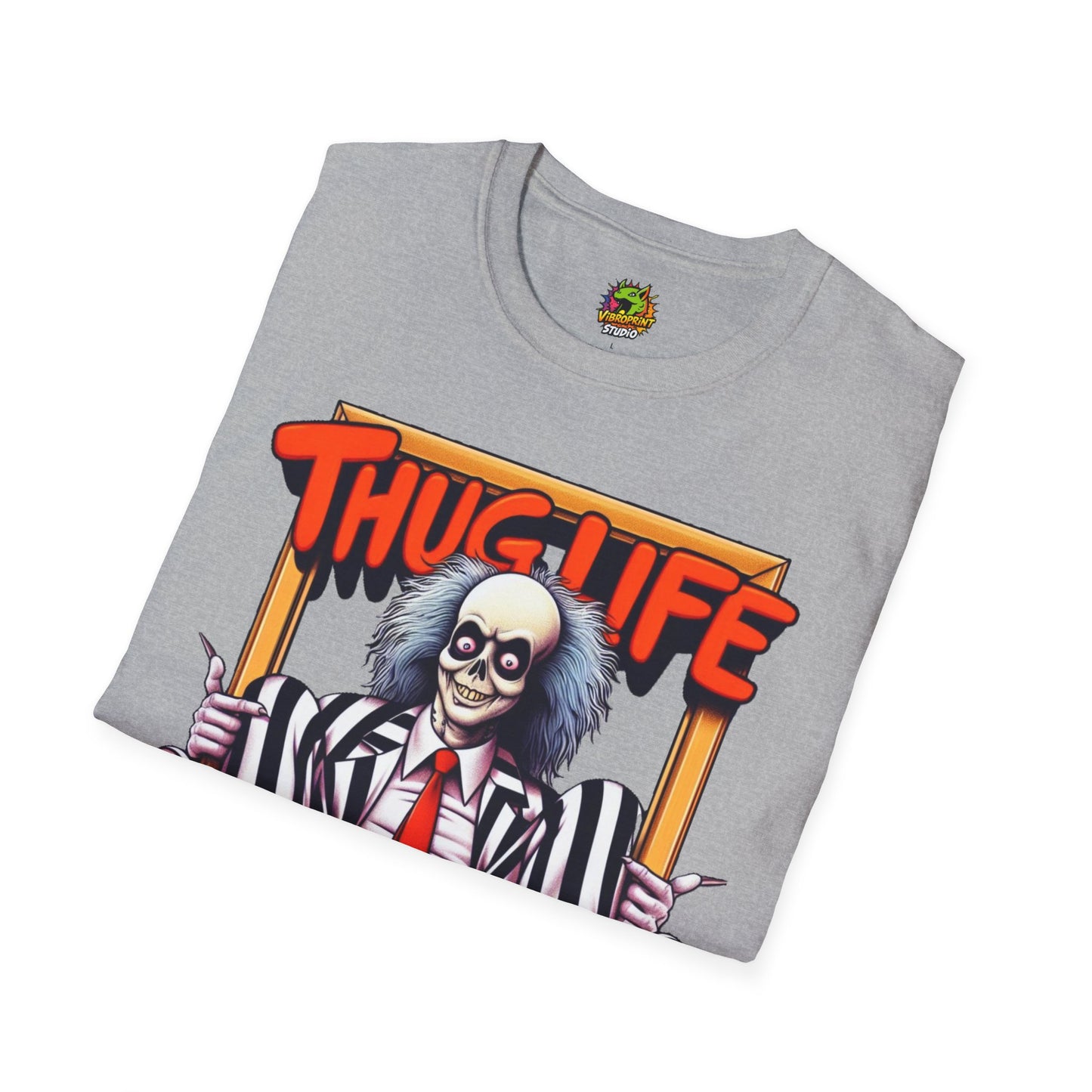 exclusive - Beetlejuice Shirt | Halloween Thug Life Tee | Classic Beetlejuice Graphic T-Shirt for Adults - custom-made. perfect gift idea. Order yours now and stand out with this exclusive piece!