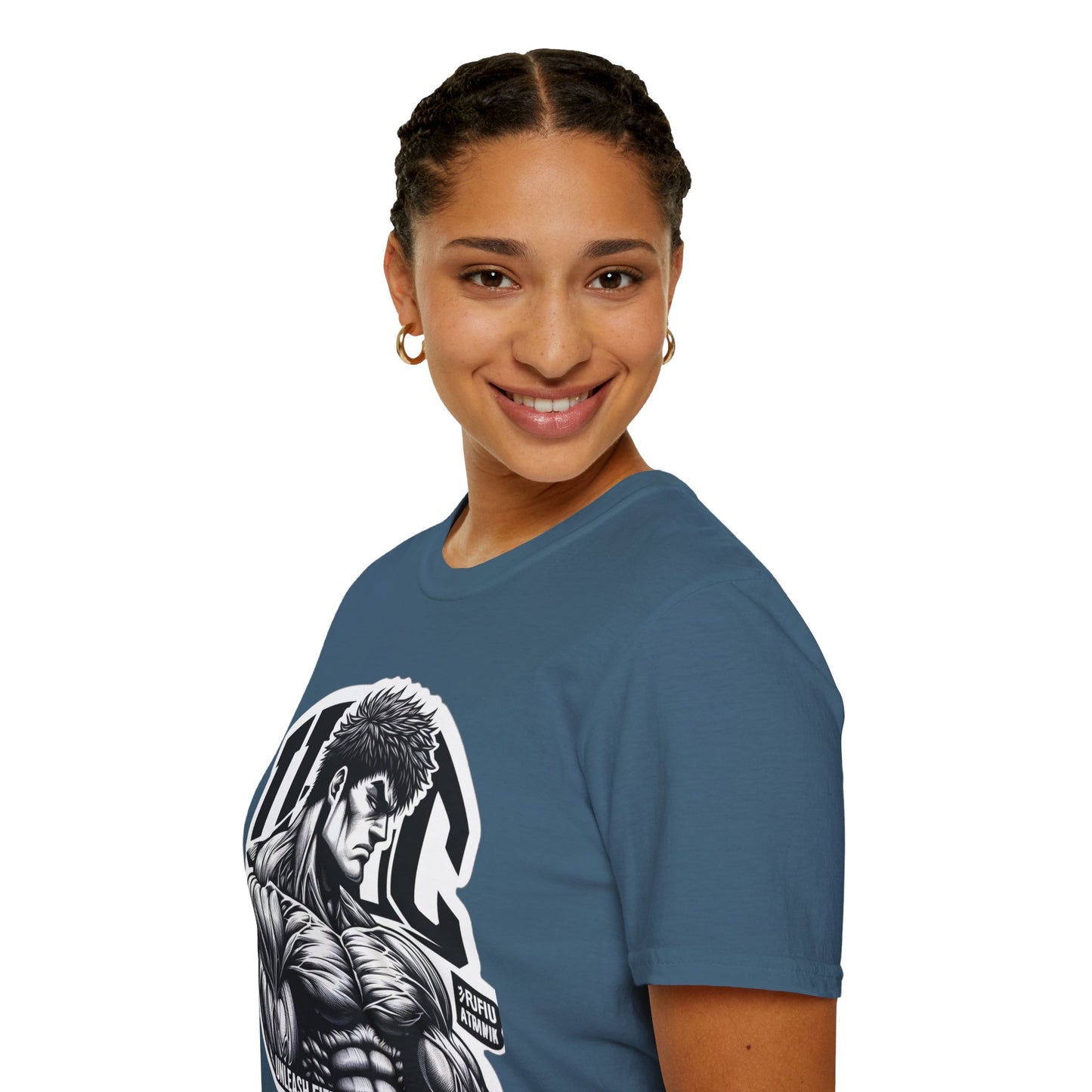 UFC T Shirt | Unleash Fierce Confidence | UFC Tee with Baki Anime T Shirt Inspiration