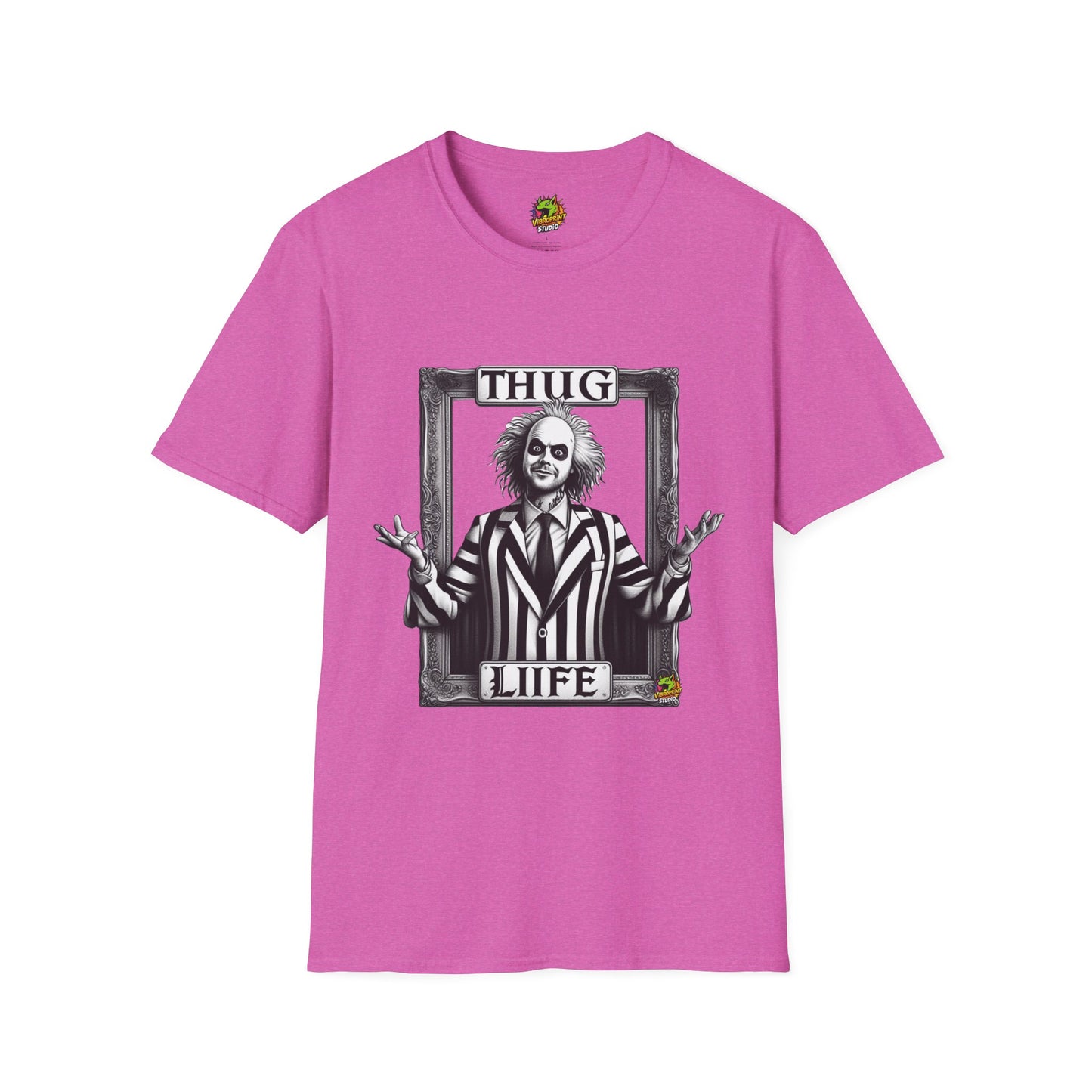 Shirt - Beetlejuice Shirt | Thug Life Halloween T-Shirt | Beetlejuice Costume Tee with Attitude - custom-made. perfect gift idea. Order yours now and stand out with this exclusive piece!