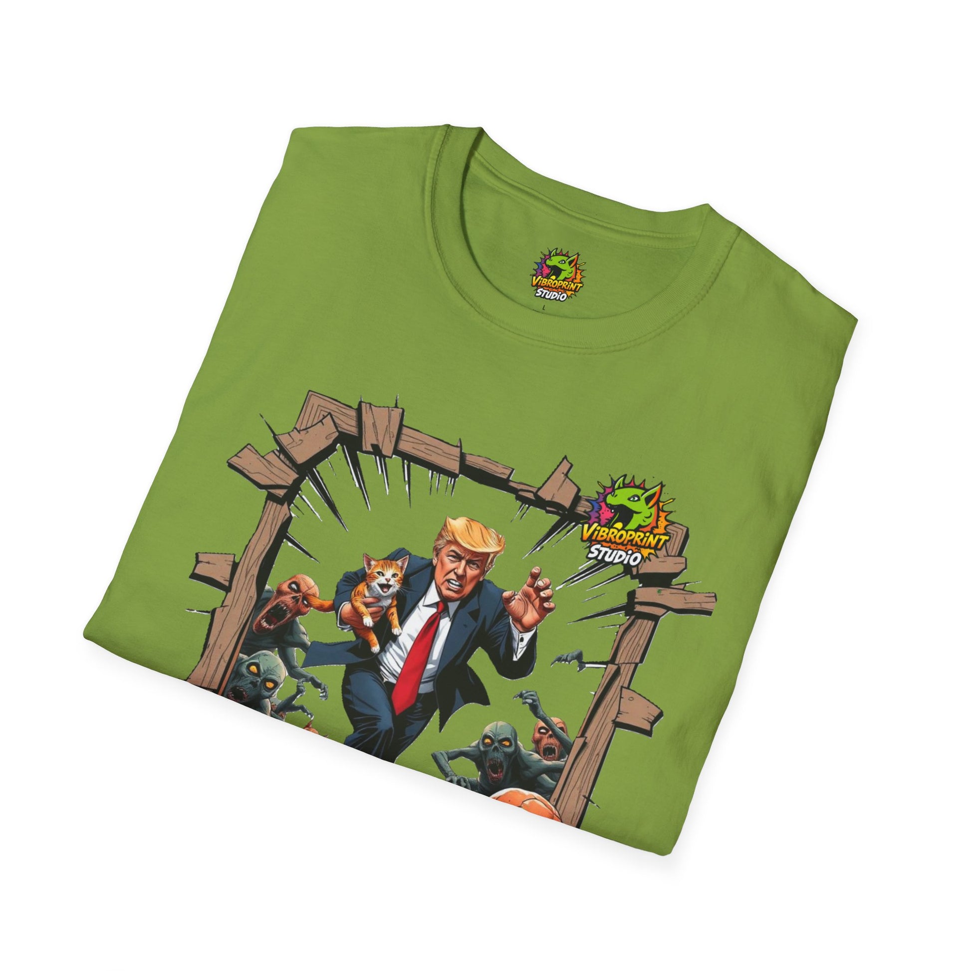 Funny - They're Eating the Dogs Tee | Satire Trump Election Shirt | Funny Political Cats and Dogs Graphic Tee - custom-made. limited stock. Order yours now and stand out with this exclusive piece!