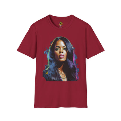 Memorial - Aaliyah shirt | Celebrating the Queen of Urban Pop | A Lasting Memorial Tribute - premium material. perfect gift idea. Order yours now and stand out with this exclusive piece!