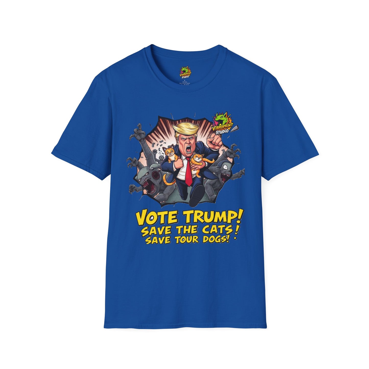 Political - They're Eating the Dogs Tee | Trump Election Satire Shirt | Funny Political Graphic Tee - premium material. perfect gift idea. Order yours now and stand out with this exclusive piece!