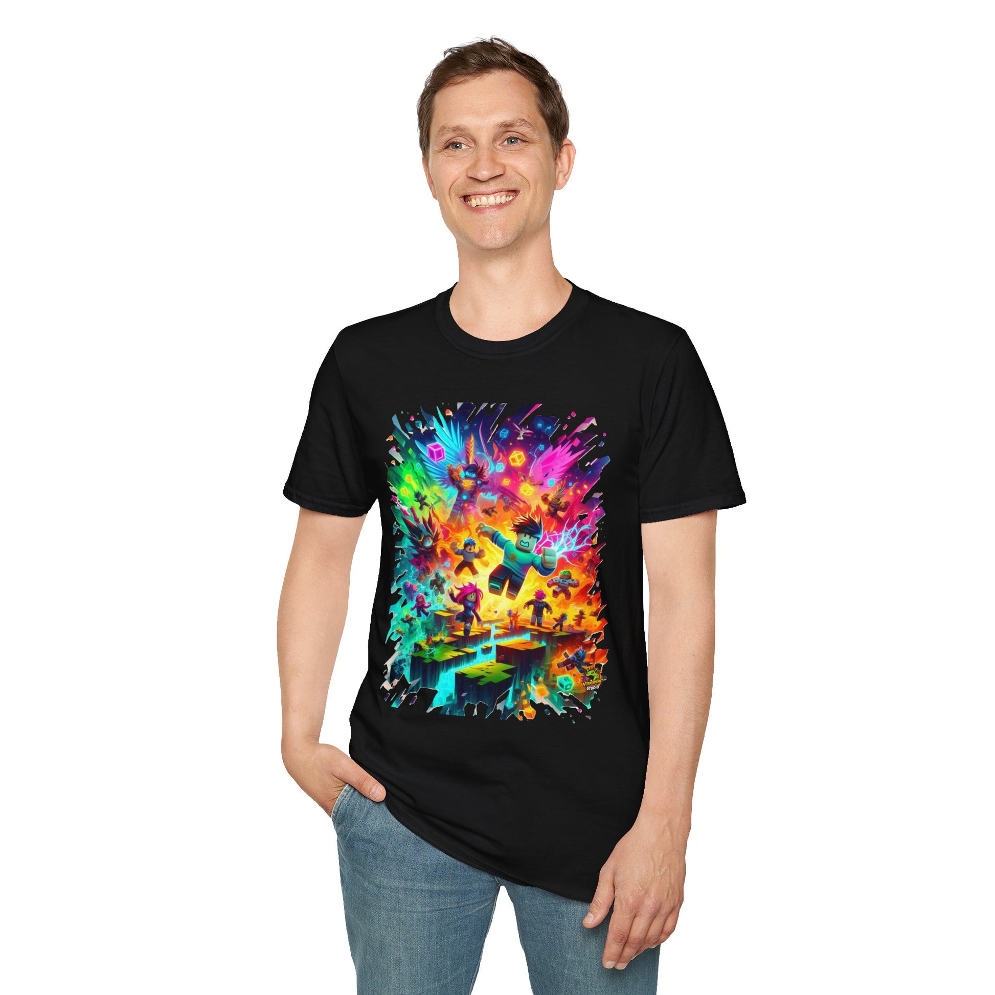 product - Roblox Player T-Shirt for Kids | Roblox Clothing for Boys & Girls | Cool Roblox Graphic Tee | Roblox Merch Gift - custom-made. perfect gift idea. Order yours now and stand out with this exclusive piece!