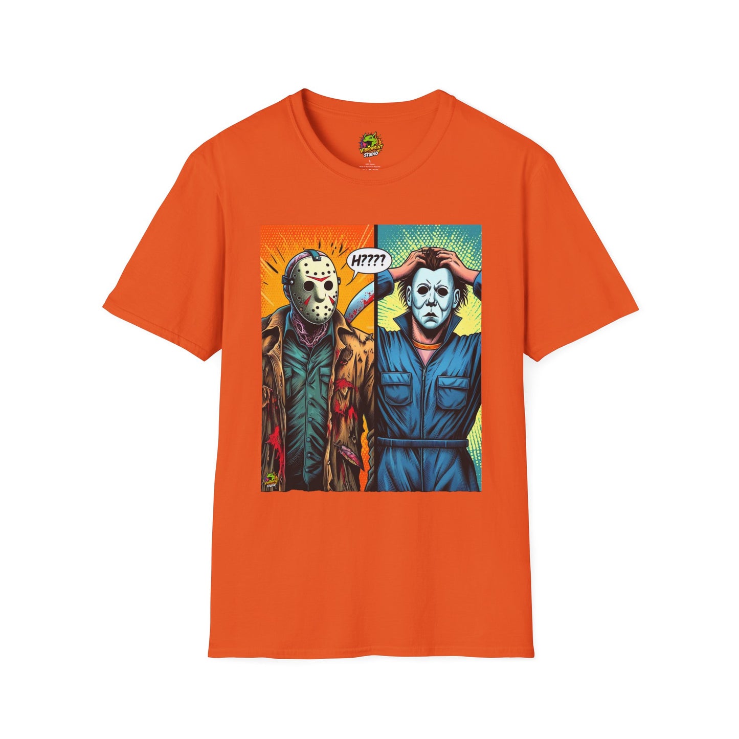 | - Jason Voorhees & Michael Myers Shirt | Funny Halloween Picnic Tee - custom-made. limited stock. Order yours now and stand out with this exclusive piece!