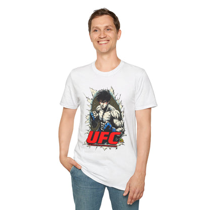 Anime - UFC T Shirt | Unleash Fierce Confidence | UFC Tee for Anime & Sport Lovers - custom-made. limited stock. Order yours now and stand out with this exclusive piece!