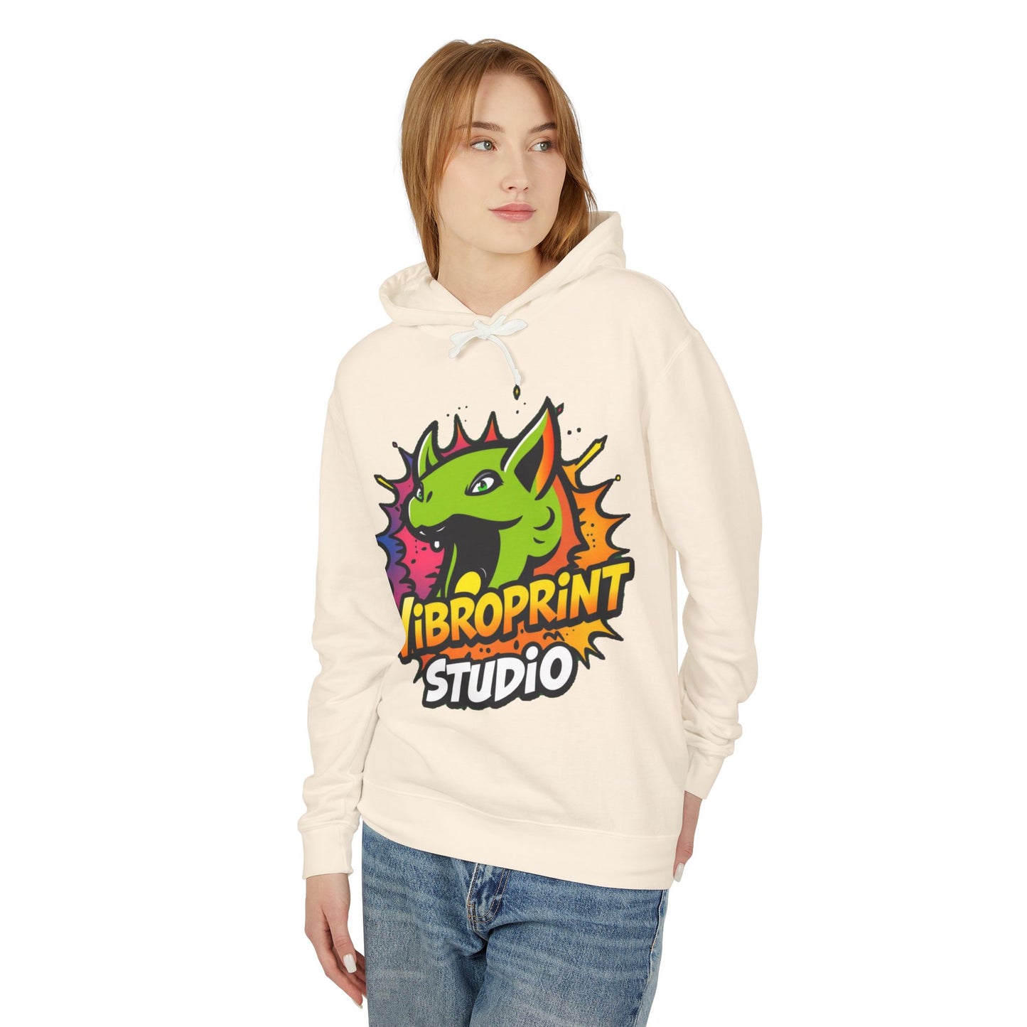 Vibroprint Studio Logo Hoodie | Premium Pullover Sweatshirt | Unisex