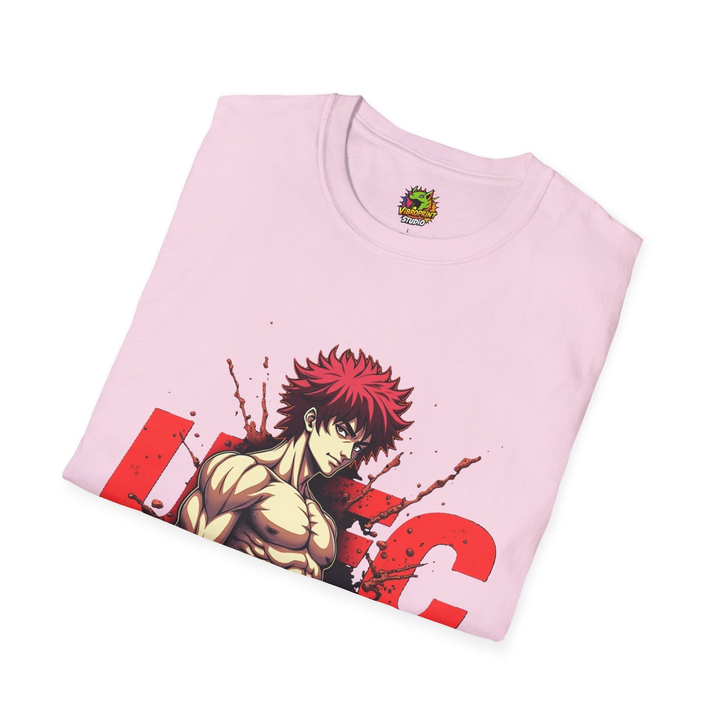 UFC T Shirt | Unleash Fierce Confidence | Motivational UFC Tee with Baki Anime T Shirt Influence