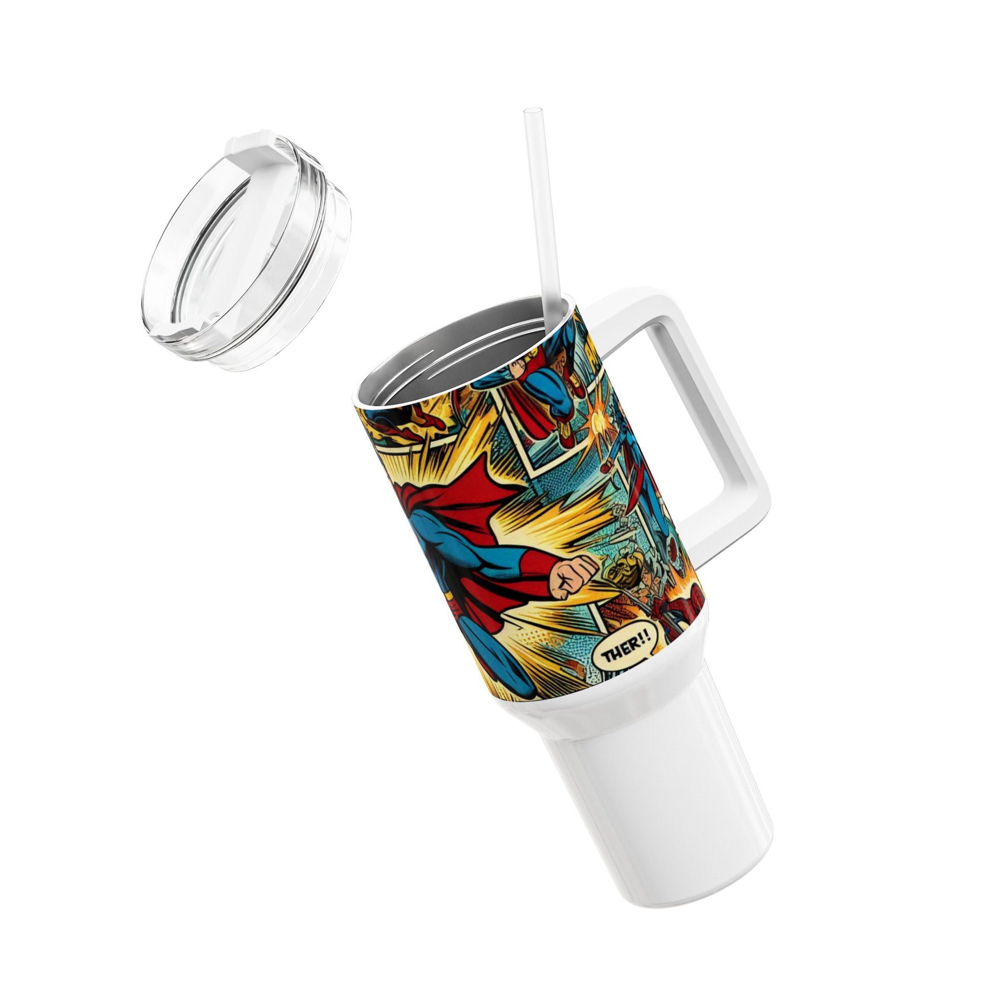 Anime - Stanley Tumbler | Comics and Anime Tumbler for Geeks | Colorful Pop Culture Drinkware - premium material. limited stock. Order yours now and stand out with this exclusive piece!