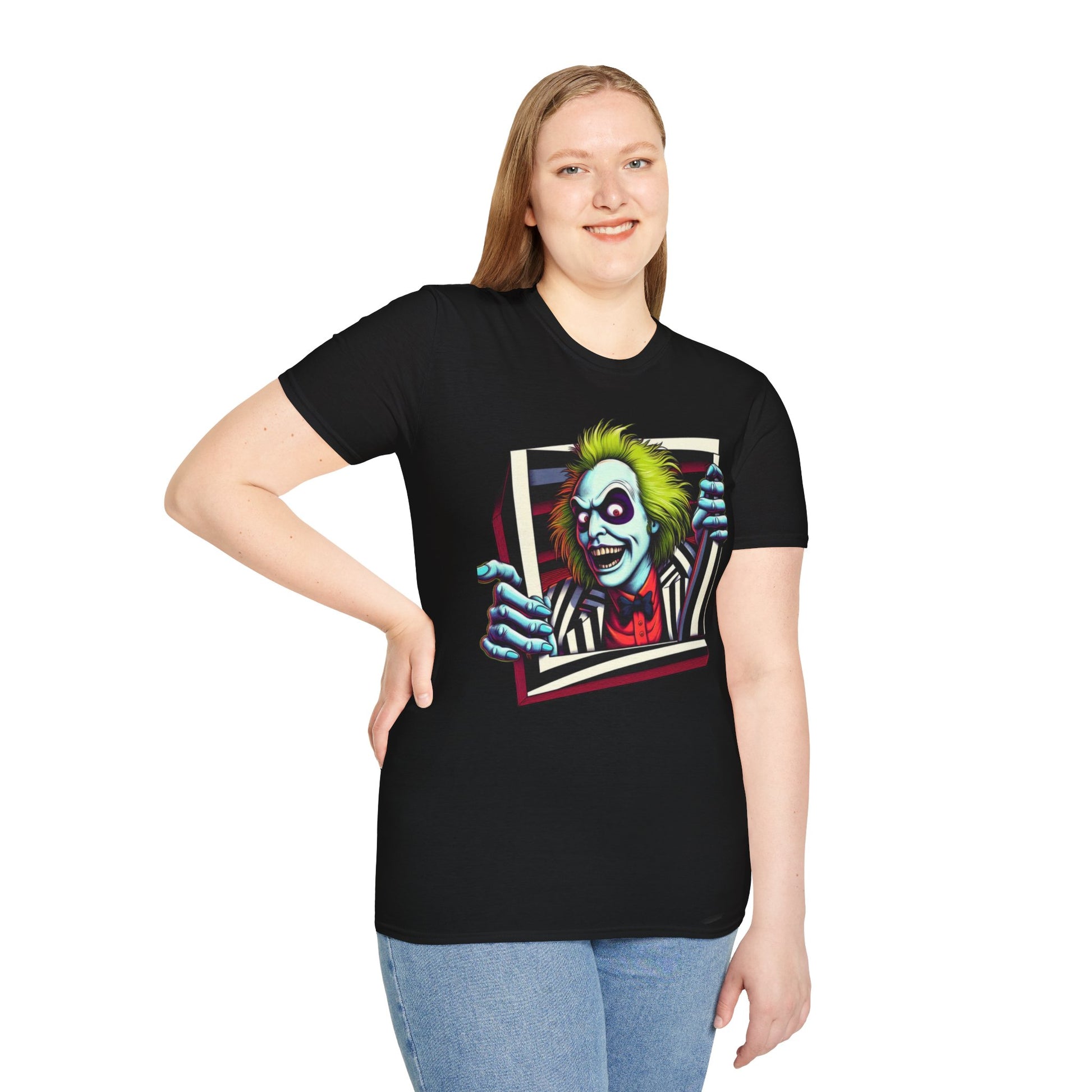 high-quality - Beetlejuice Shirt | Retro Halloween Graphic Tee | Classic Beetlejuice Movie Style | Funny and Spooky T-Shirt for Adults - premium material. limited stock. Order yours now and stand out with this exclusive piece!