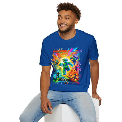 T-Shirt - Unique Roblox Game Tee for Boys & Girls | Roblox Avatar Graphic T-Shirt | Cool Roblox Clothing | Perfect Roblox Gift - premium material. limited stock. Order yours now and stand out with this exclusive piece!