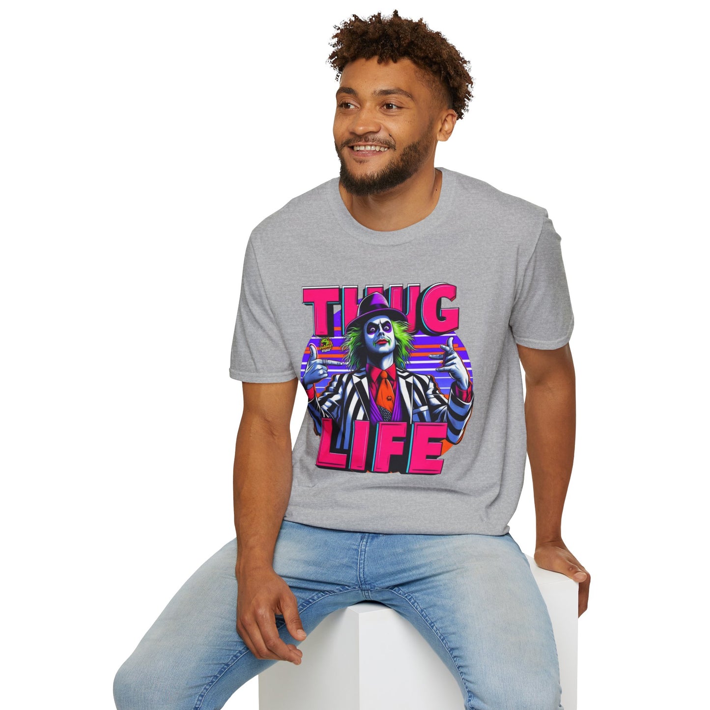 Beetlejuice - Beetlejuice Shirt | Thug Life Graphic Shirt | Funny Halloween Beetlejuice Tee - premium material. perfect gift idea. Order yours now and stand out with this exclusive piece!