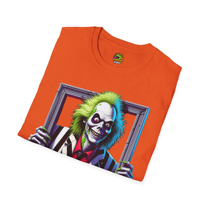 | - Beetlejuice Shirt | Beetlejuice Halloween Tee | Beetlejuice Inspired Tee | Funny Beetlejuice Shirt - premium material. limited stock. Order yours now and stand out with this exclusive piece!